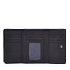 Daysafe RFID Blocking Trifold Wallet, Navy Poka Dot