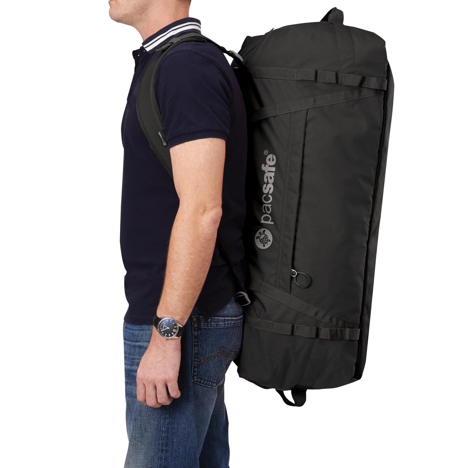 Duffelsafe At100 Anti-Theft Duffel, Black