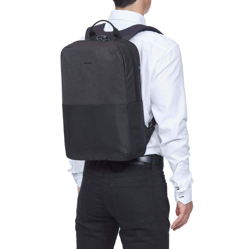 Intasafe X Anti-Theft 15in Laptop Slim Backpack, Black