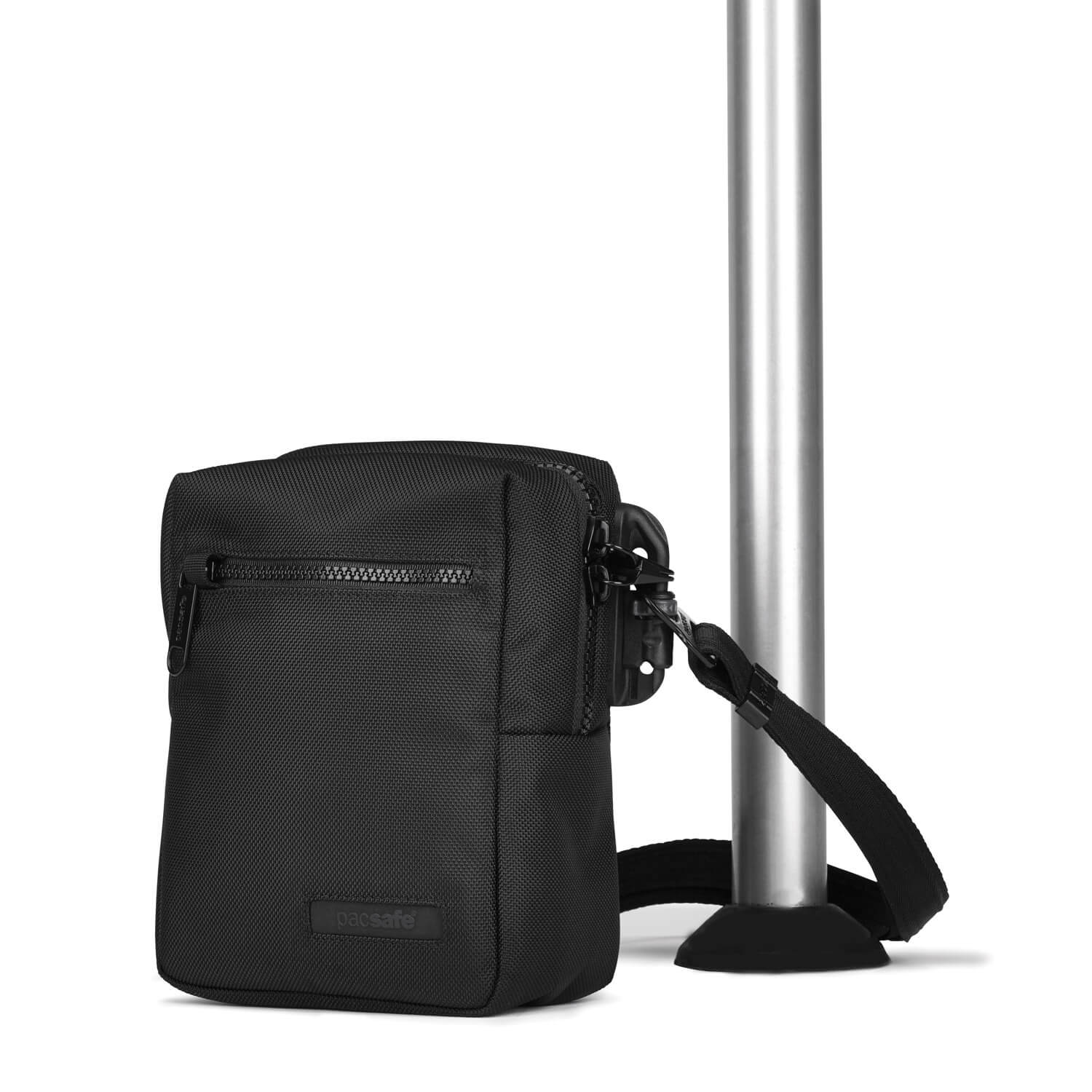 Intasafe Anti-Theft Mini Crossbody Bag, Black