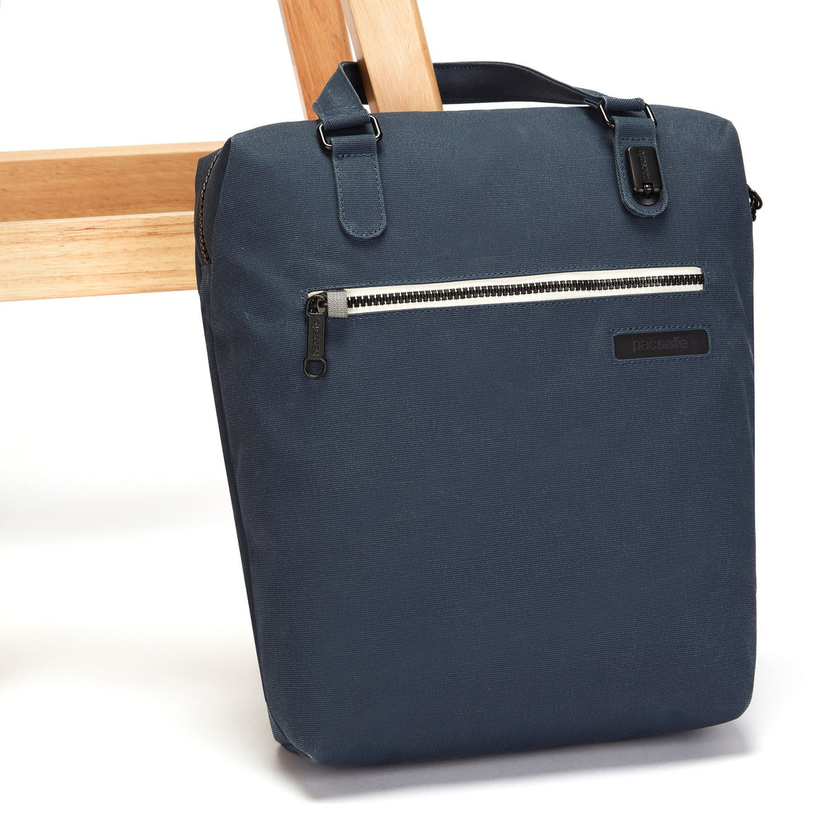 Intasafe Anti-Theft Backpack Tote, Navy