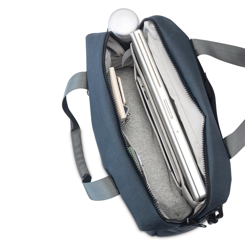 Intasafe Anti-Theft 15" Laptop Brief, Charcoal