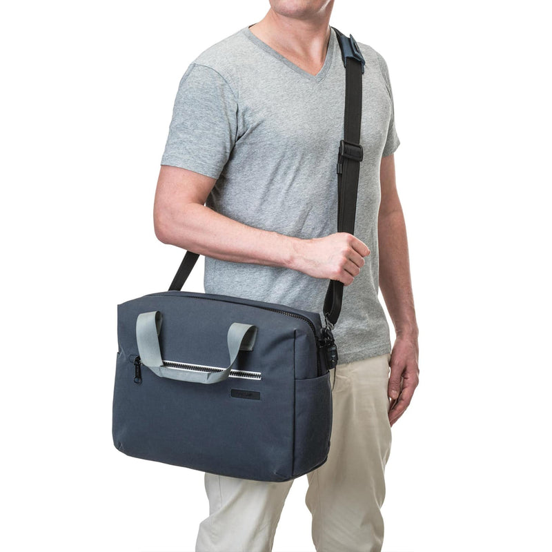 Intasafe Anti-Theft 15" Laptop Brief, Charcoal
