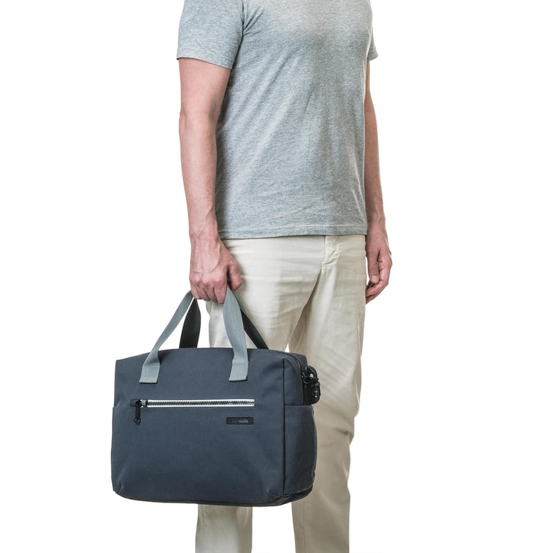 Intasafe Anti-Theft 15" Laptop Brief, Charcoal