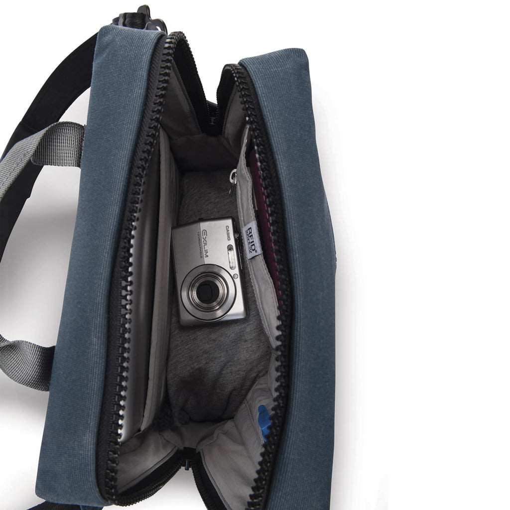 Intasafe Anti-Theft 10" Tablet Crossbody Bag, Navy