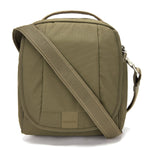 Metrosafe LS200 Anti-Theft Medium Crossbody Bag, Earth Khaki