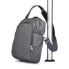 Metrosafe LS250 Anti-Theft Shoulder Bag, Dark Tweed