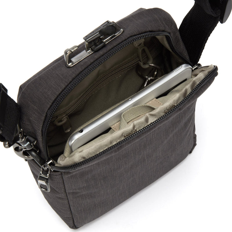 Metrosafe X Anti-Theft Compact Crossbody, Carbon