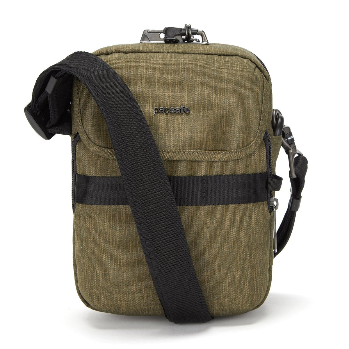 Metrosafe X Anti-Theft Compact Crossbody, Utility Green
