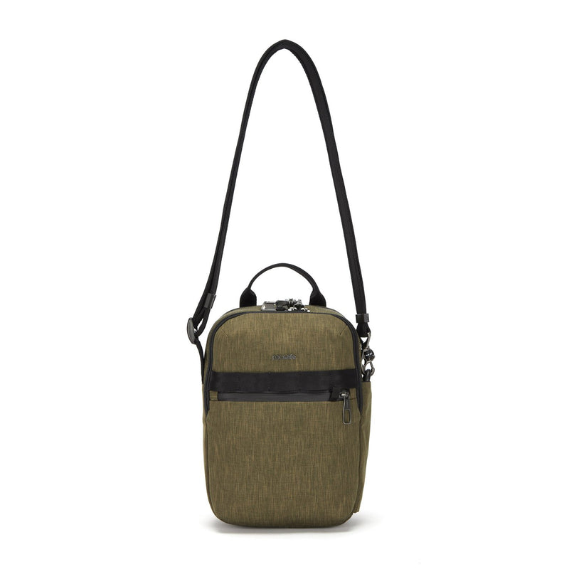 Metrosafe Anti-Theft Vertical Crossbody, Utility Green