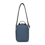 Metrosafe Anti-Theft Vertical Crossbody, Dark Denim