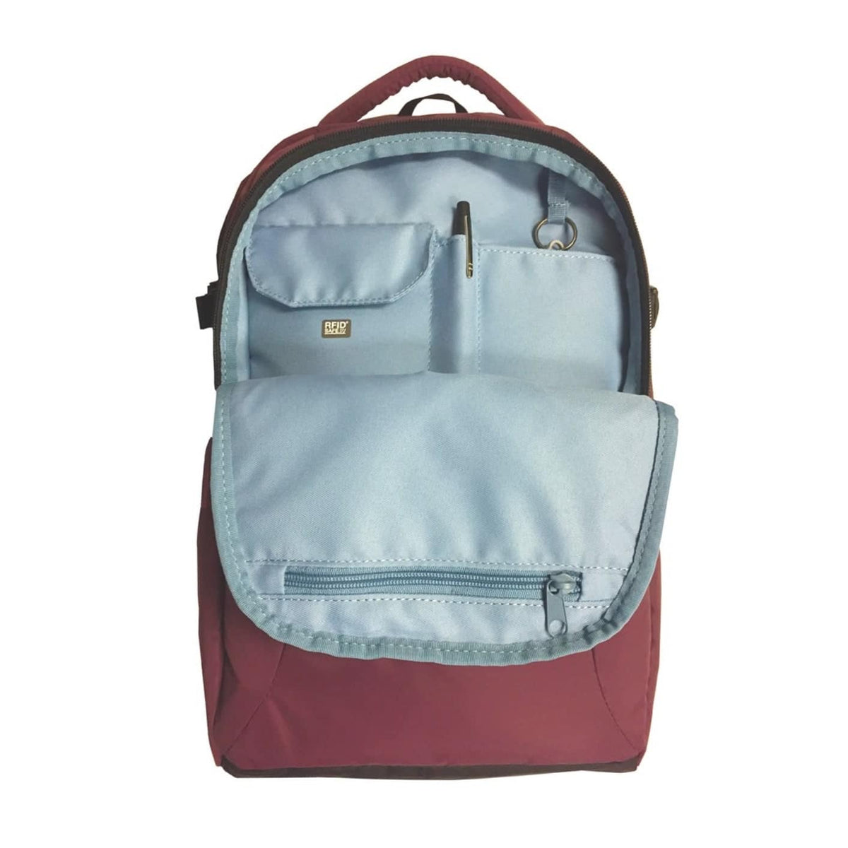 Metrosafe Special Edition 22L Anti-Theft Backpack, Plum