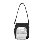 Metrosafe LS200 Anti-Theft Medium Crossbody Bag, Black