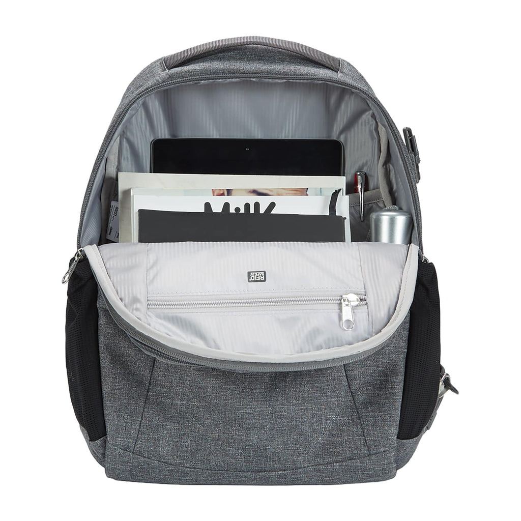 Metrosafe LS350 Anti-Theft 15L Backpack, Dark Tweed