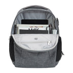 Metrosafe LS350 Anti-Theft 15L Backpack, Dark Tweed
