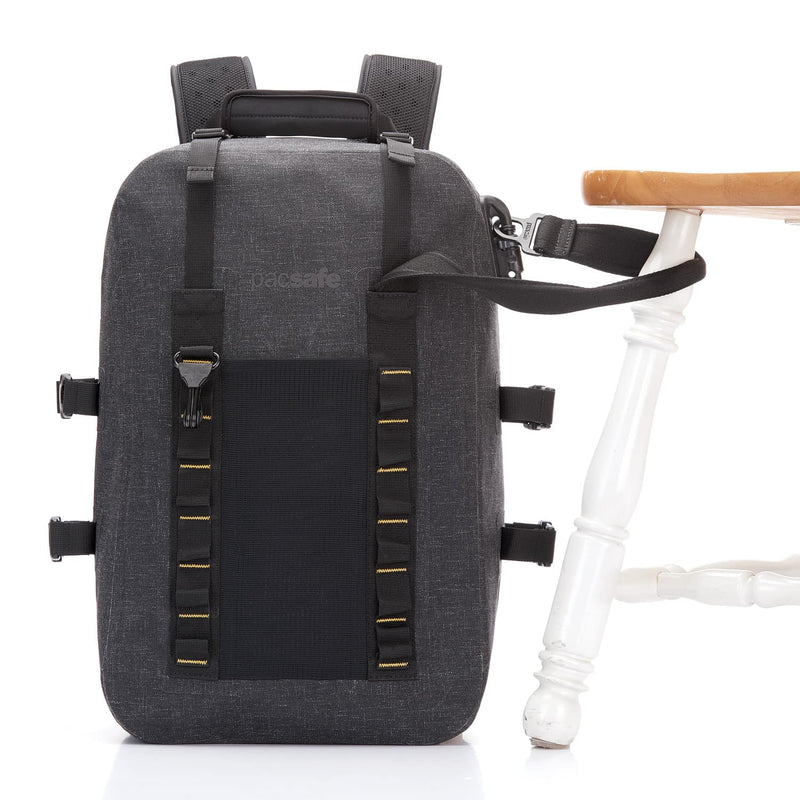 Dry 25L Anti-Theft Splashproof Backpack, Charcoal