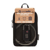 Prosafe 1000 Combination Lock With Steel Cable, Black