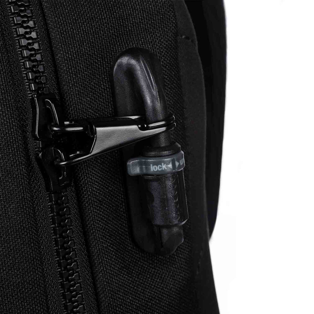 Quiksilver X Pacsafe 25L Anti-Theft Backpack, Black