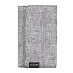 RFIDsafe LX100 RFID Blocking Wallet, Tweed Gray