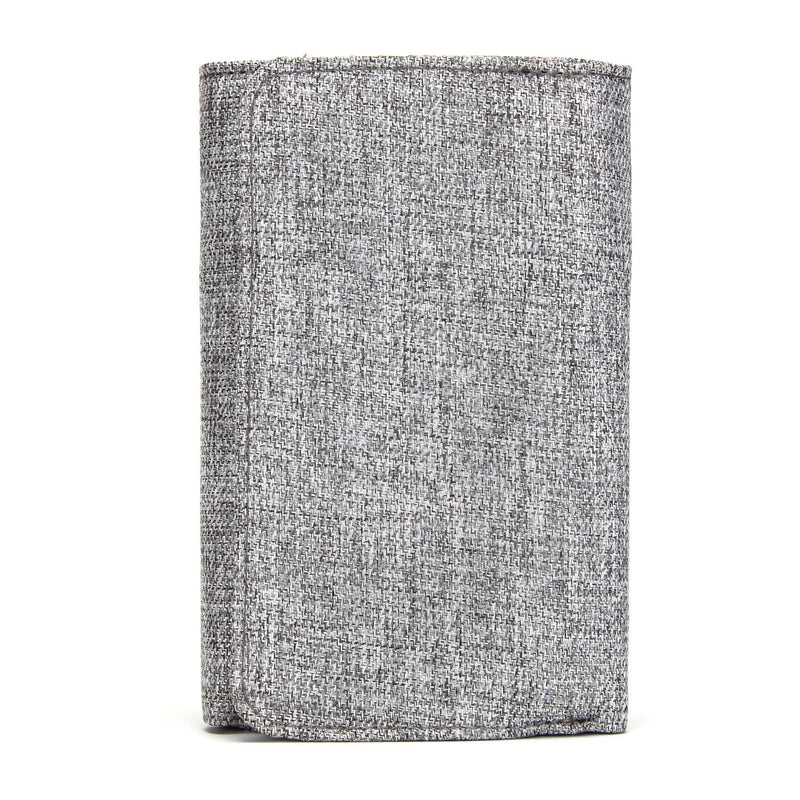 RFIDsafe LX100 RFID Blocking Wallet, Tweed Gray