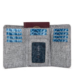 RFIDsafe LX100 RFID Blocking Wallet, Tweed Gray