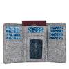 RFIDsafe LX100 RFID Blocking Wallet, Tweed Gray