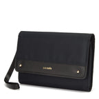 RFIDsafe RFID Blocking Clutch Wallet, Black