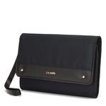 RFIDsafe RFID Blocking Clutch Wallet, Black