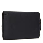 RFIDsafe RFID Blocking Clutch Wallet, Black