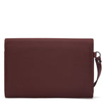 RFIDsafe RFID Blocking Clutch Wallet, Merlot