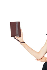 RFIDsafe RFID Blocking Clutch Wallet, Merlot