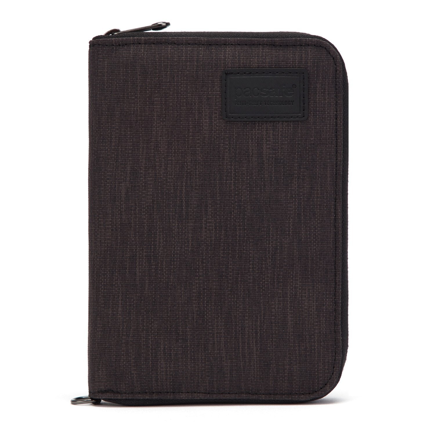 RFIDsafe RFID Blocking Compact Travel Organizer, Carbon