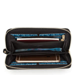 RFIDsafe RFID Blocking Continental Wallet, Black