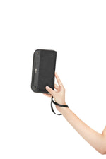 RFIDsafe RFID Blocking Continental Wallet, Black