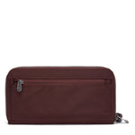 RFIDsafe RFID Blocking Continental Wallet, Merlot