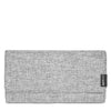 RFIDsafe LX200 RFID Blocking Clutch Wallet, Tweed Gray