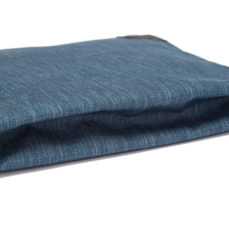 RFIDsafe RFID Blocking Large Travel Pouch, Dark Denim