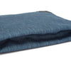 RFIDsafe RFID Blocking Large Travel Pouch, Dark Denim