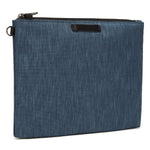 RFIDsafe RFID Blocking Small Travel Pouch, Dark Denim