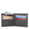 RFIDsafe TEC RFID Blocking Transit Bifold Wallet, Black