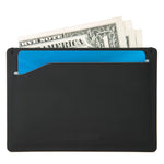 RFIDsafe TEC RFID Blocking Card Sleeve Wallet, Black