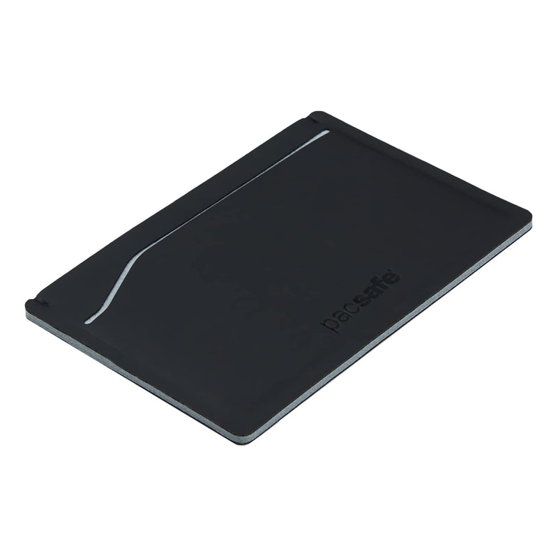 RFIDsafe TEC RFID Blocking Card Sleeve Wallet, Black