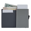 RFIDsafe TEC RFID Blocking Slider Wallet, Black