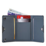 RFIDsafe TEC RFID Blocking Slim Trifold Wallet, Black