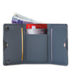 RFIDsafe TEC RFID Blocking Slim Trifold Wallet, Black
