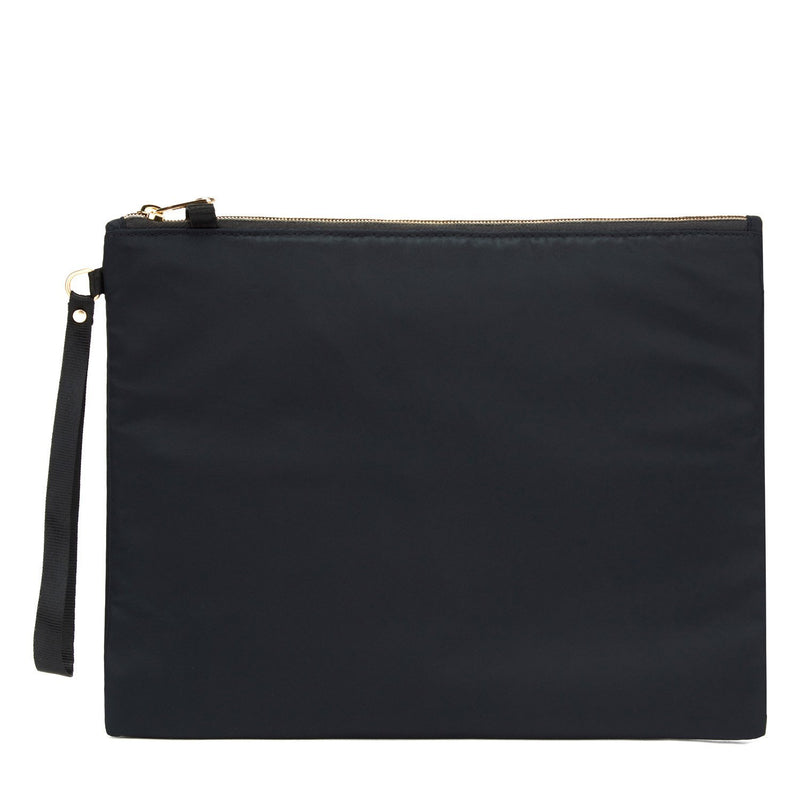 RFIDsafe RFID Blocking Large Travel Pouch, Black