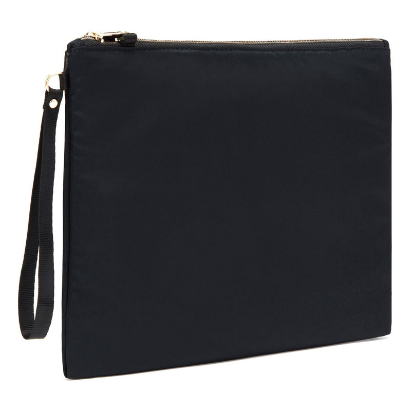 RFIDsafe RFID Blocking Large Travel Pouch, Black