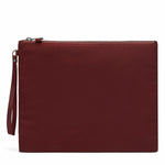 RFIDsafe RFID Blocking Large Travel Pouch, Merlot