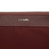 RFIDsafe RFID Blocking Large Travel Pouch, Merlot