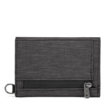 RFIDsafe RFID Blocking Trifold Wallet, Carbon